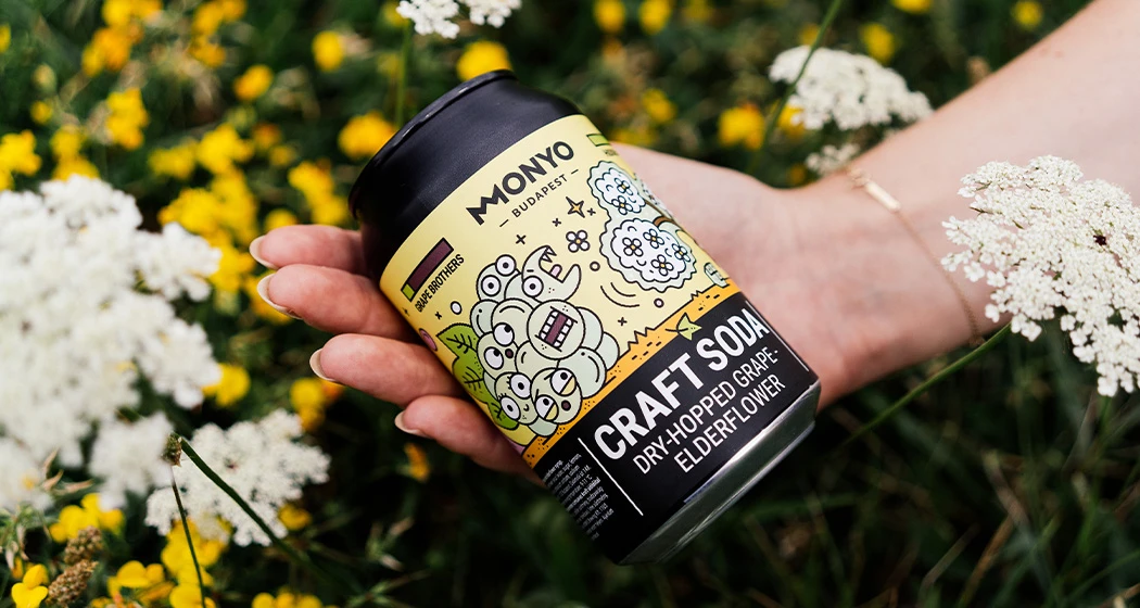 MONYO Szőlős-bodzás-komlós üdítő