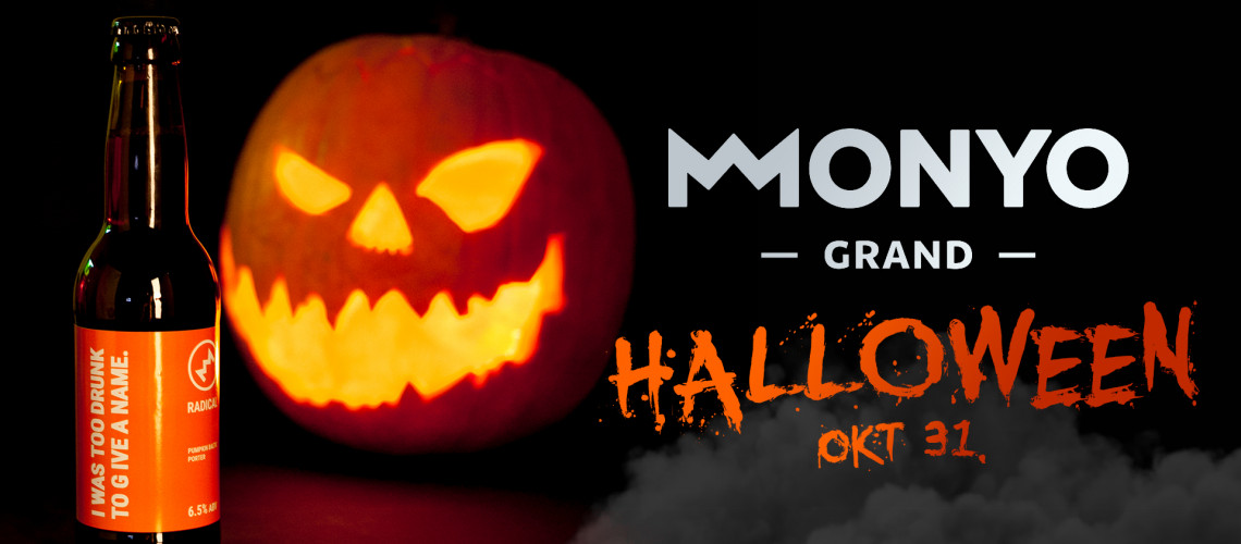 Halloween party a MONYO Grand-ban