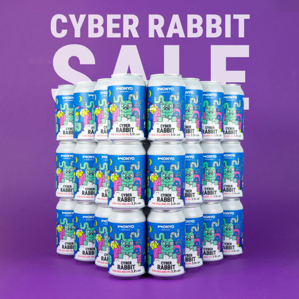 Cyber Rabbit - nagy pakk - 48 x 0,33l