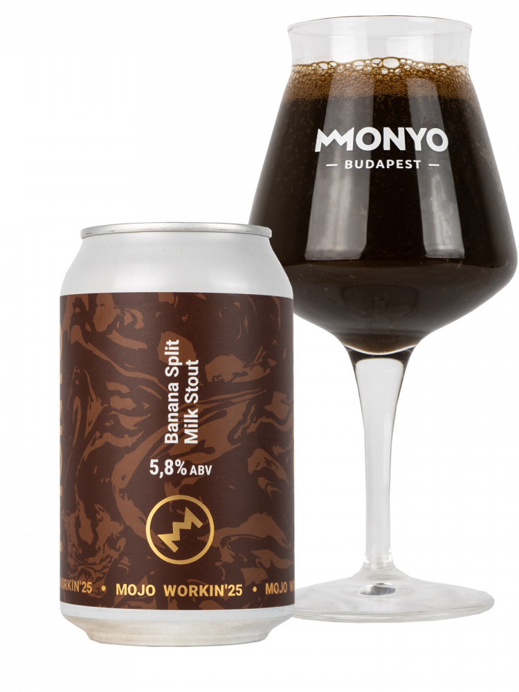 MOJO WORKIN'25: Banana Split Milk Stout 5.8% 0.33l