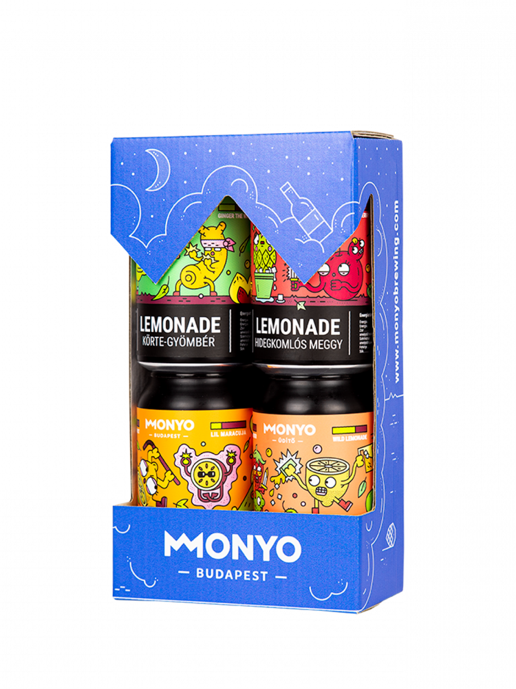 MONYO Gift 4 can pack - Lemonade edition