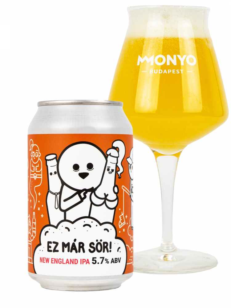 MONYO x JustVidman - Ez Már Sör! 5.7% 0.33l can