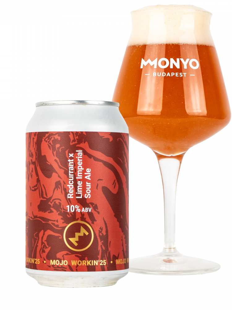 MOJO WORKIN'25: Redcurrant x Lime Imperial Sour Ale 10% 0.33l