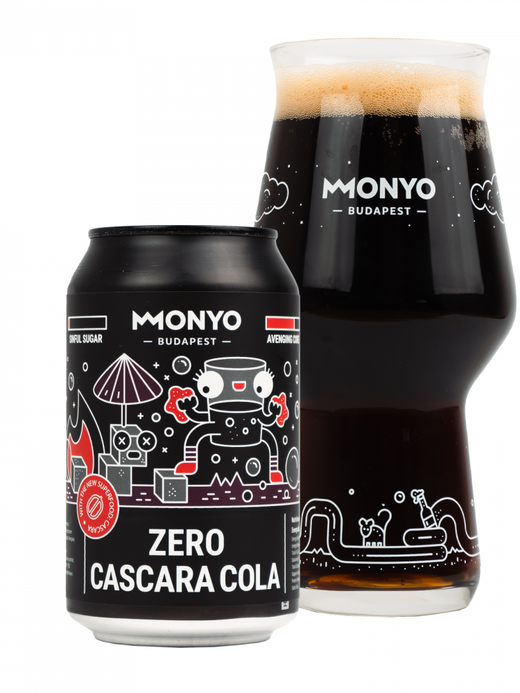 MONYO Zero Cascara Cola 0% 0,33L
