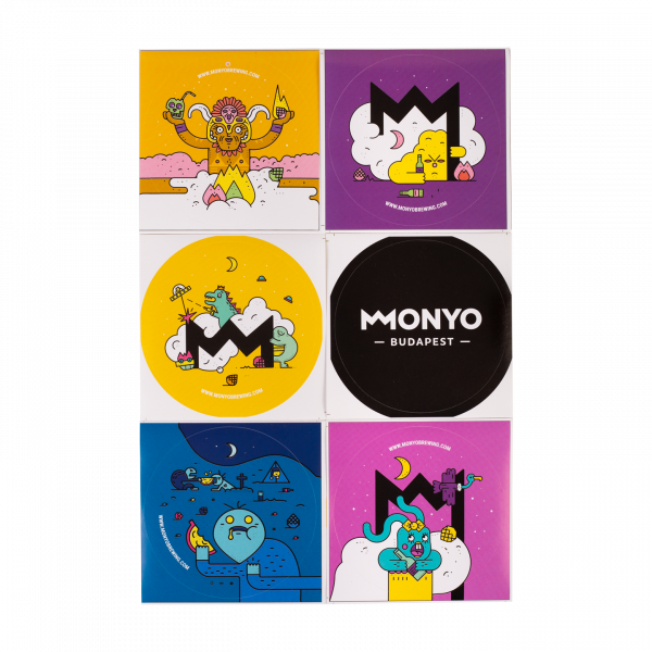 MONYO Brewing Sticker Pack