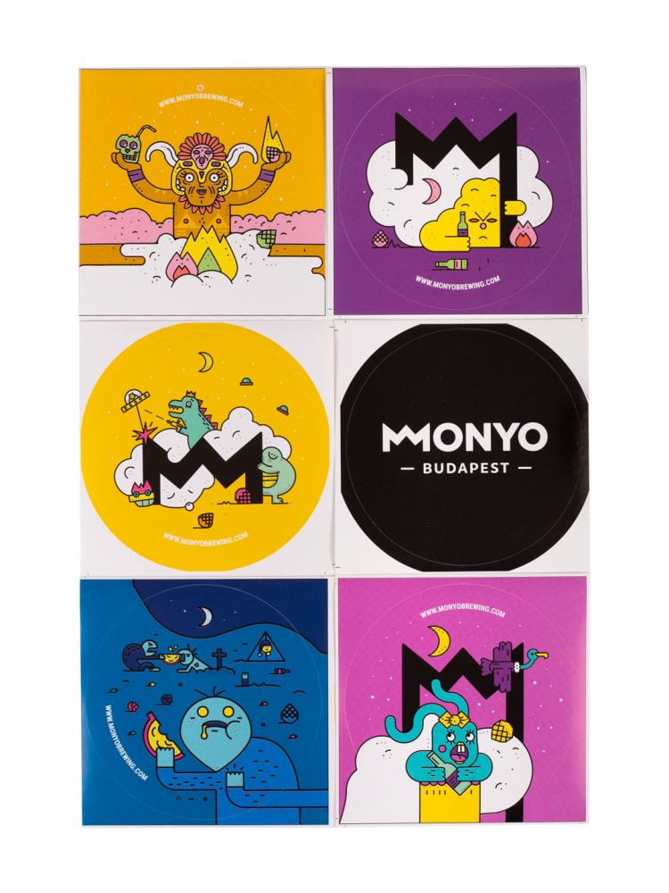 MONYO Brewing Sticker Pack