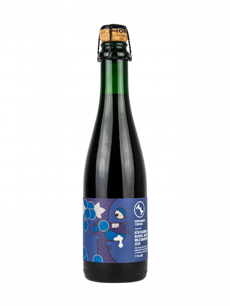 Hungarian Terroir: Szekszárd - Kékfrankos Barrel Aged Wild Grape Ale 2020 7,9% 0,375l