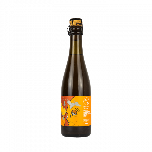 Hungarian Terroir: Martonvásár -  Barrel Aged Peach Wild Ale 2020 7.2% 0,375l