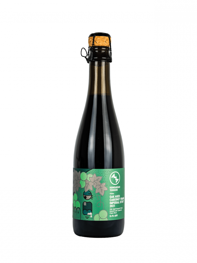 Hungarian Terroir: Villány - Oak Aged Cabernet Franc Imperial Stout 2021 8.4% 0,375 L