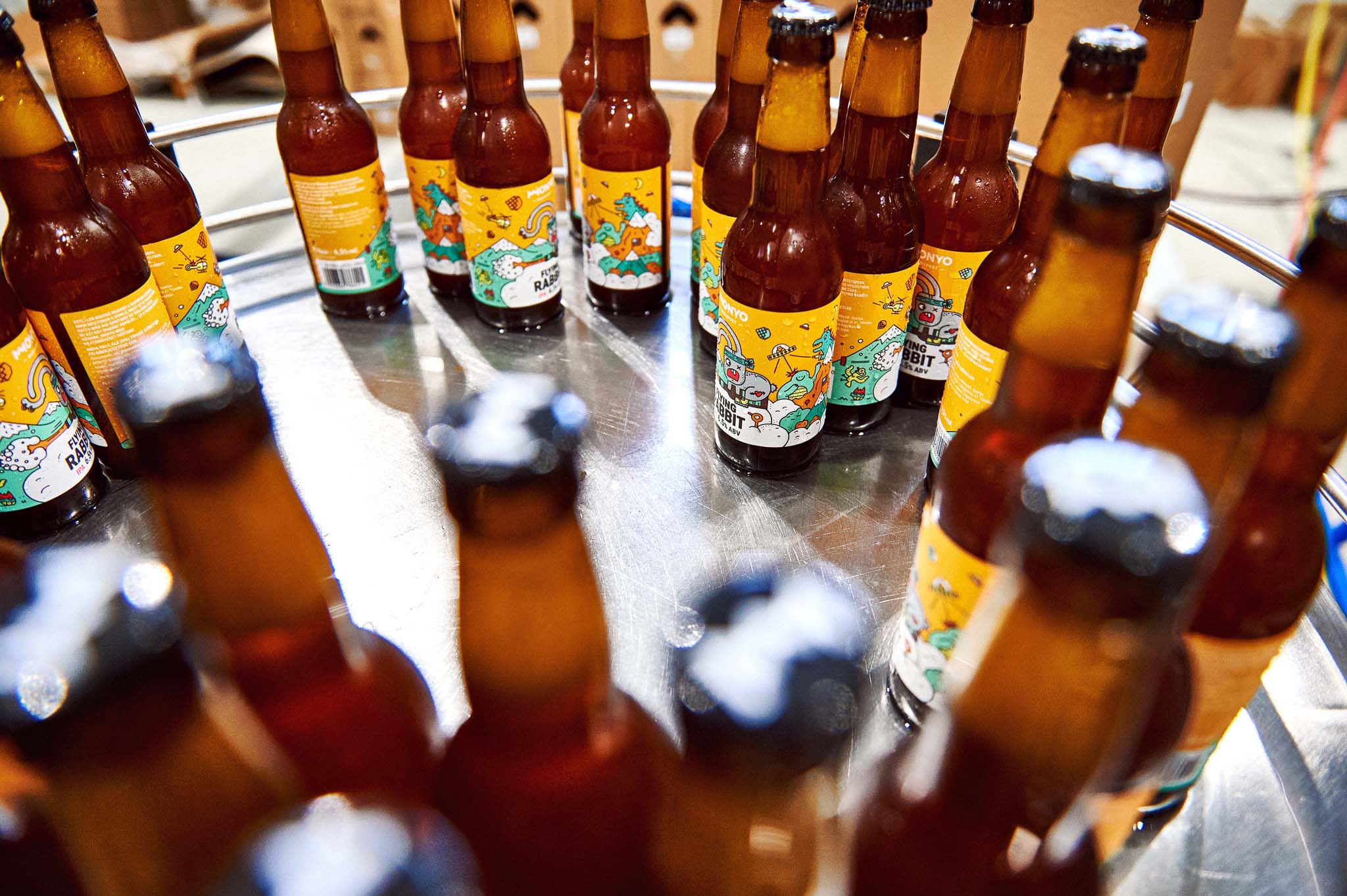 Flying Rabbit bottles