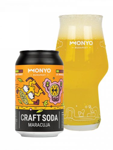 MONYO Maracuja Craft Soda 0% 0,33l