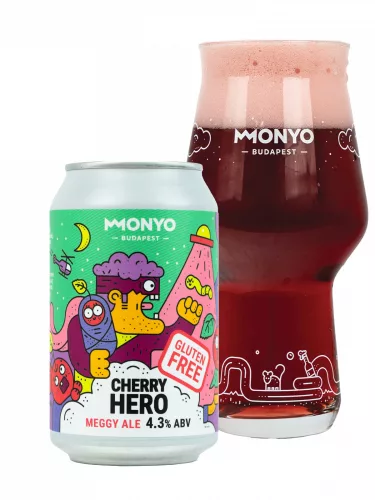 Gluténmentes Cherry Hero 4.3% 0.33l can