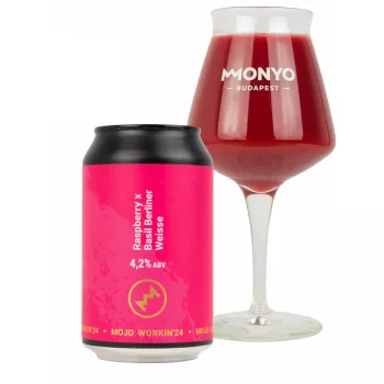   MOJO WORKIN'24: Raspberry x Basil Berliner Weisse 4.2% 0.33l