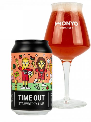 MONYO x Magyar Kézilabda Szövetség - Time Out - Eper - Lime Craft Soda 0% 0,33l
