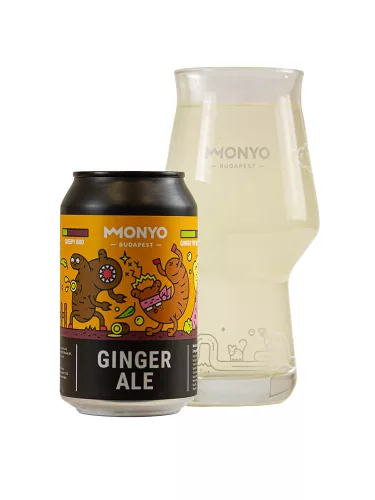 MONYO Ginger Ale 0% 0,33l
