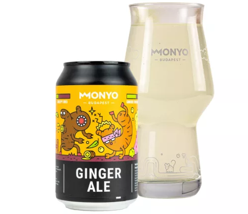 MONYO Ginger Ale 0% 0,33l