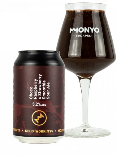 MOJO WORKIN'25: Choco Raspberry x Strawberry Smoothie Sour Ale 5.2% 0.33l