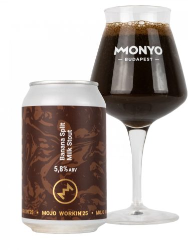 MOJO WORKIN'25: BANANA SPLIT MILK STOUT 5.8% 0.33L
