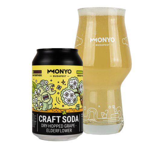 Dry-Hopped Grape - Elderflower Craft Soda 0% 0,33l