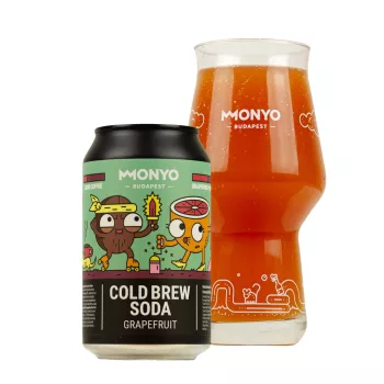 Grapefruit Cold Brew Craft Soda 0% 0,33l
