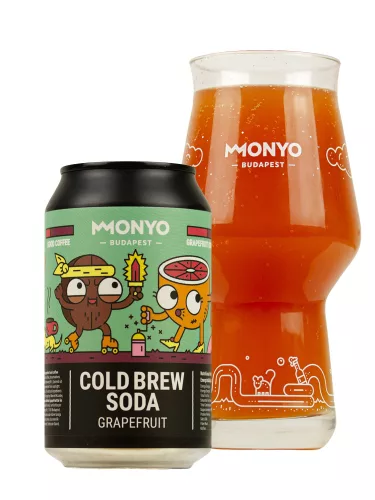 Grapefruit Cold Brew Craft Soda 0% 0,33l