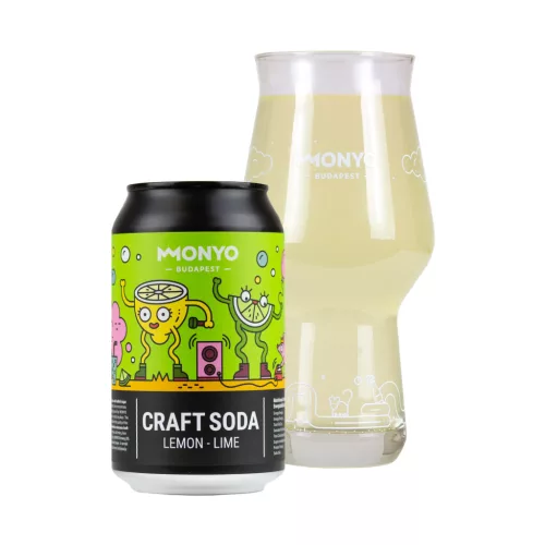 MONYO Lemon-Lime Craft Soda 0% 