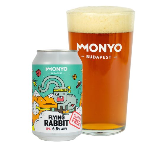 Gluténmentes Flying Rabbit IPA 6,5% 0,33l