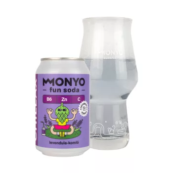 Monyo Chillax Levendula-Komló Fun Soda 0% 0,33L