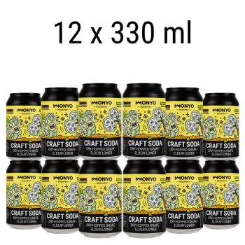 Szőlő-Bodza Soda pakk - 12 x 330ml üdítő