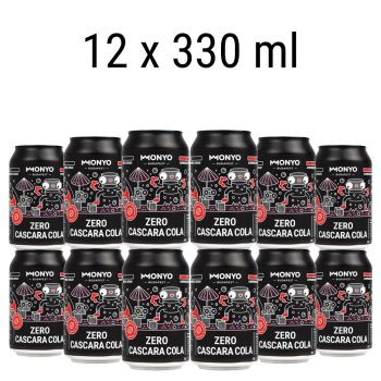 Zero Cascara Cola Soda pakk - 12 x 330ml üdítő