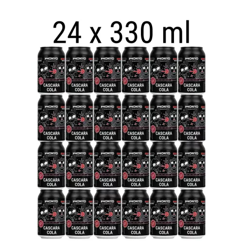 Zero Cascara Cola Soda pakk - 24 x 330ml üdítő
