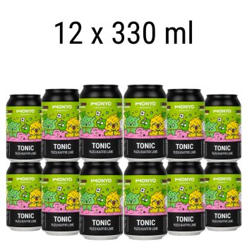 Yuzu-Kaffir Lime Tonic Soda pakk - 12 x 330ml üdítő