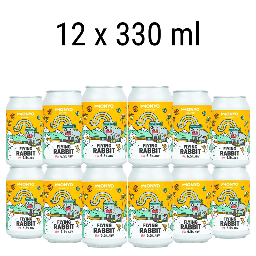 Flying Rabbit pakk - 12 x 330ml sör - MONYO Webshop
