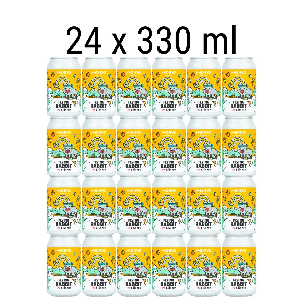 Flying Rabbit pakk - 24 x 330ml sör - MONYO Webshop
