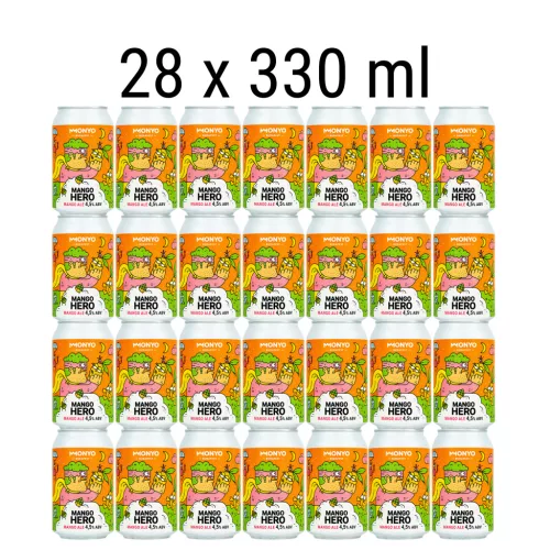 Mango Hero Pakk - 28 x 330ml sör