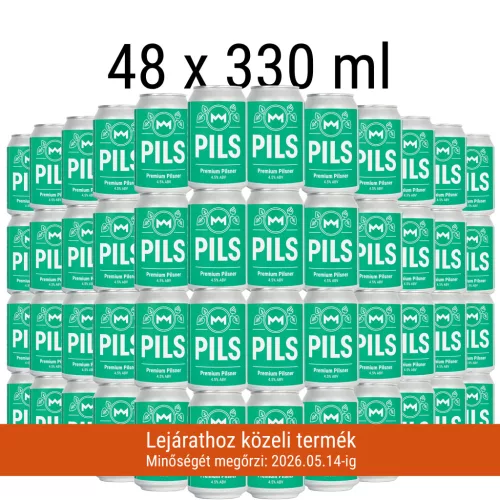 Pils pakk - 48 x 330ml sör