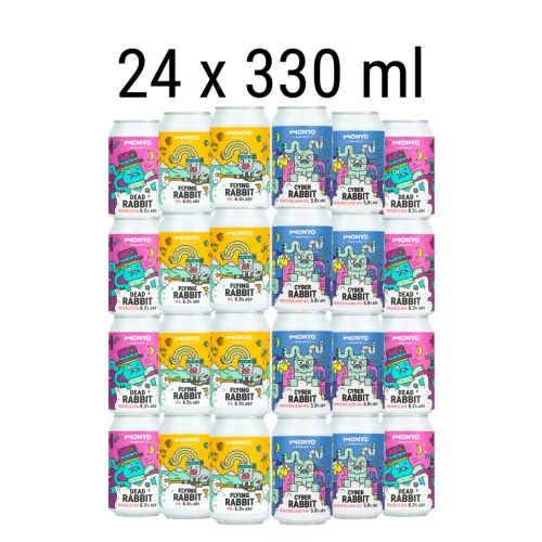 Nyúl pakk - 24 x 330ml sör