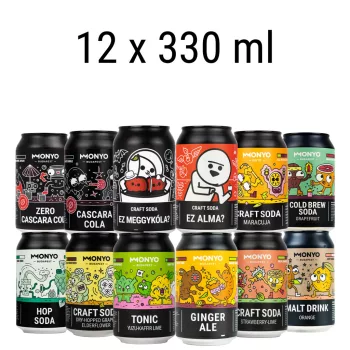 Craft Soda kósotló pakk - 12 x 330ml üdítő