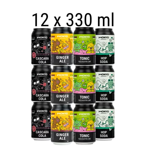 Mixer pakk - 12 x 330ml üdítő
