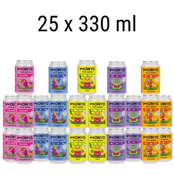 Fun Soda Mega pakk - 25 x 330ml üdítő