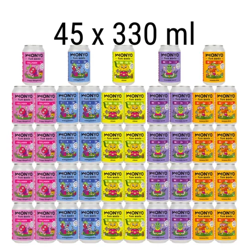 Fun Soda Giga pakk - 45 x 330ml üdítő