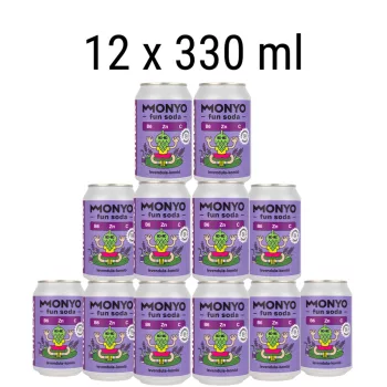   Monyo Chillax Levendula-Komló Fun Soda pakk - 12 x 330ml üdítő