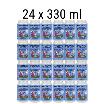   Monyo Timeout Erdei Gyümölcsös Fun Soda pakk - 24 x 330ml üdítő