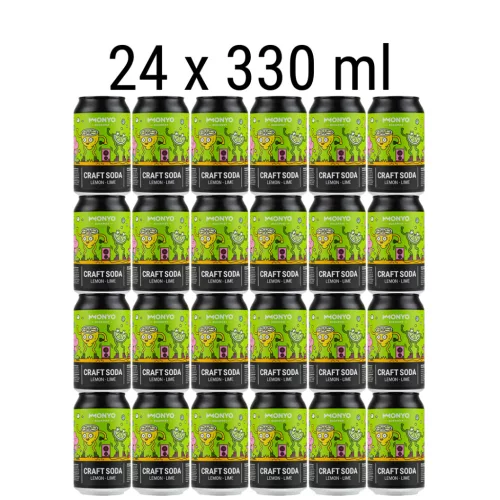 Lemon-Lime soda pakk - 24 x 0,33l sör 